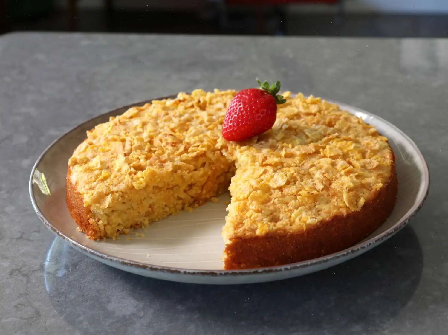 Cornflake Corn Cake Recipe