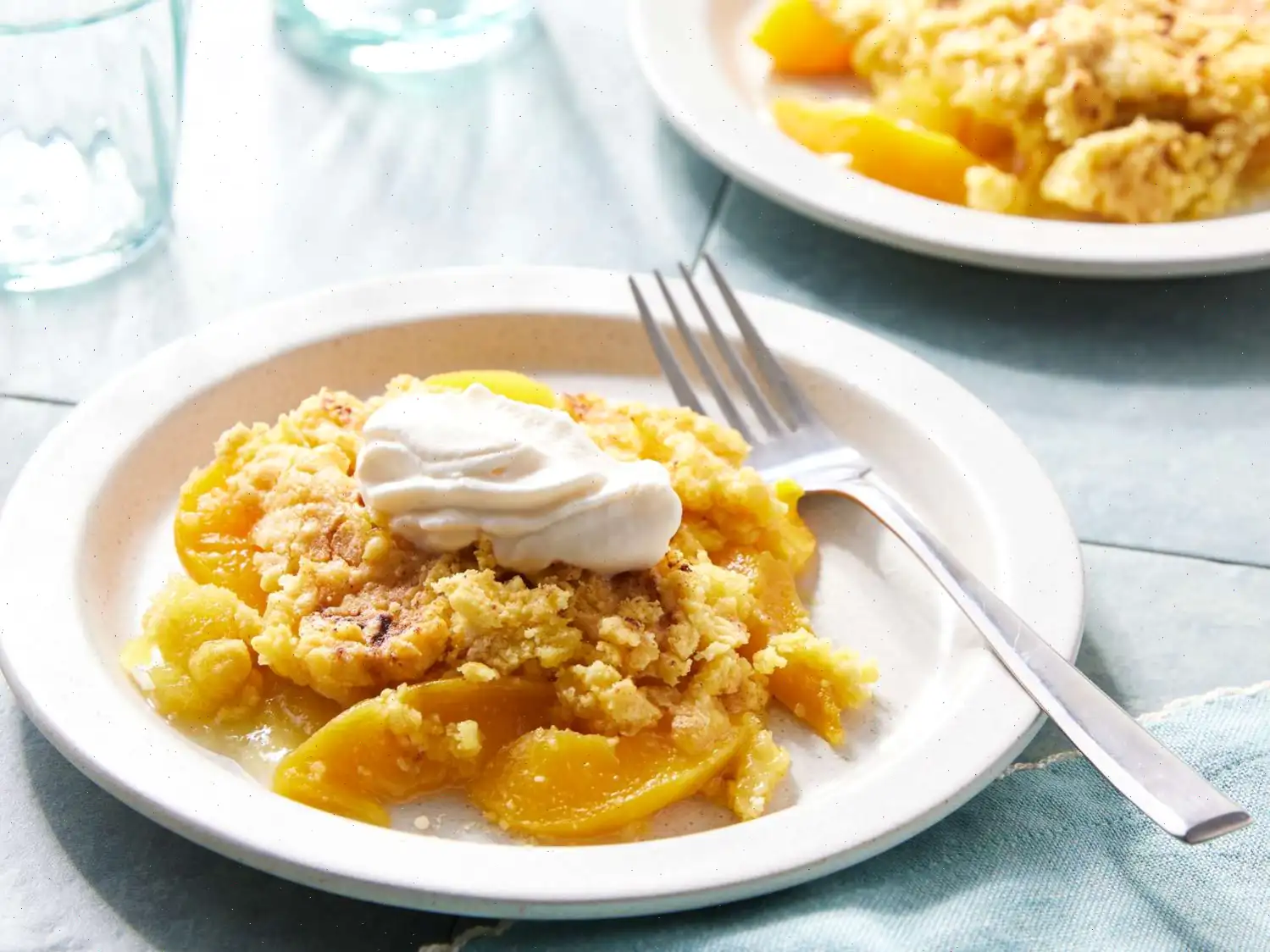 Peach Dump Cake Recipe