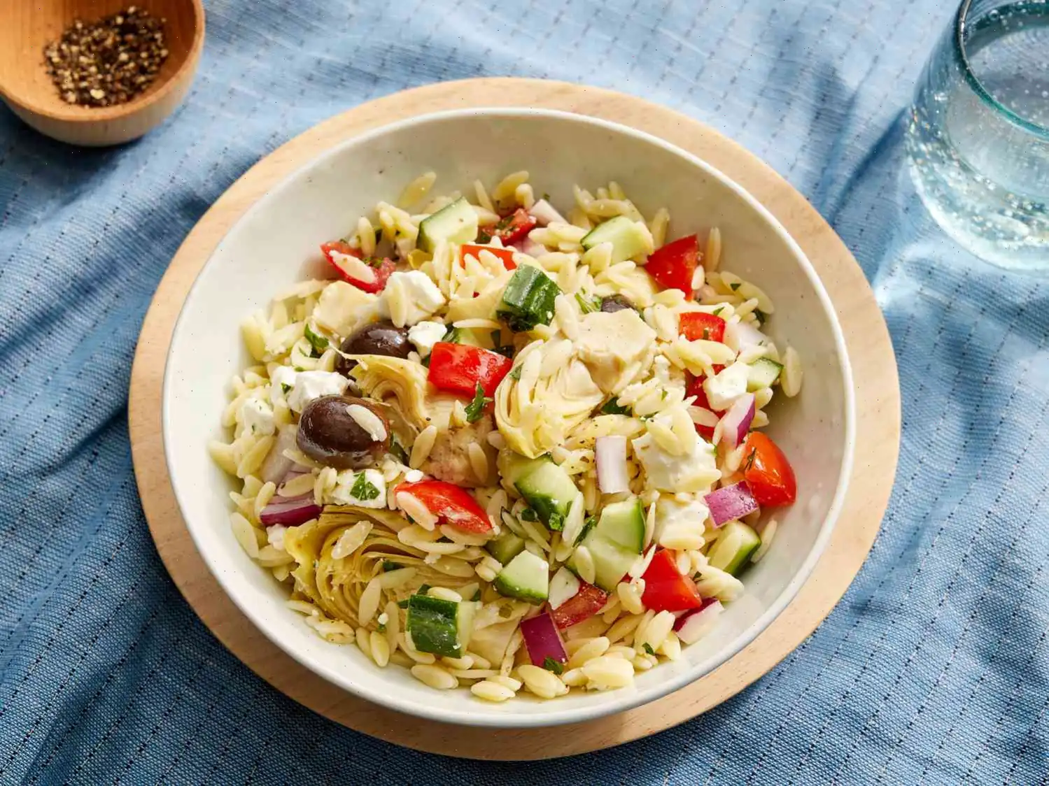 Greek Orzo Salad Recipe