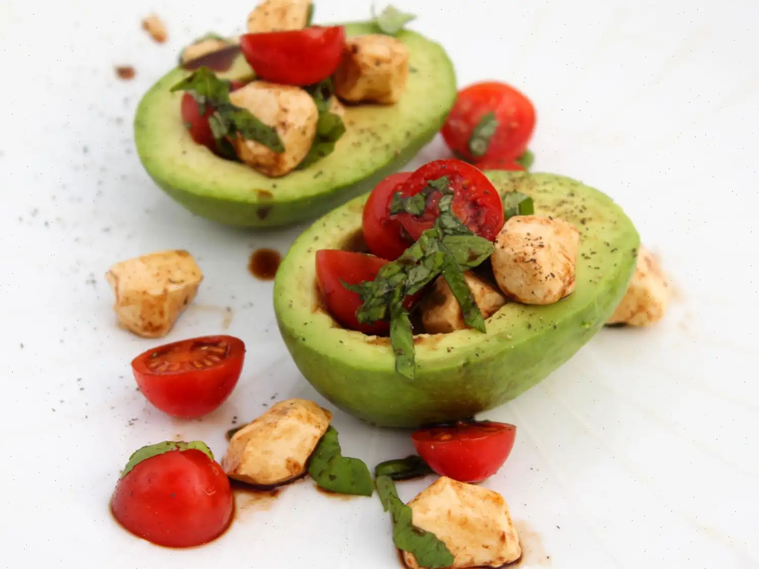 Caprese Stuffed Avocado Recipe