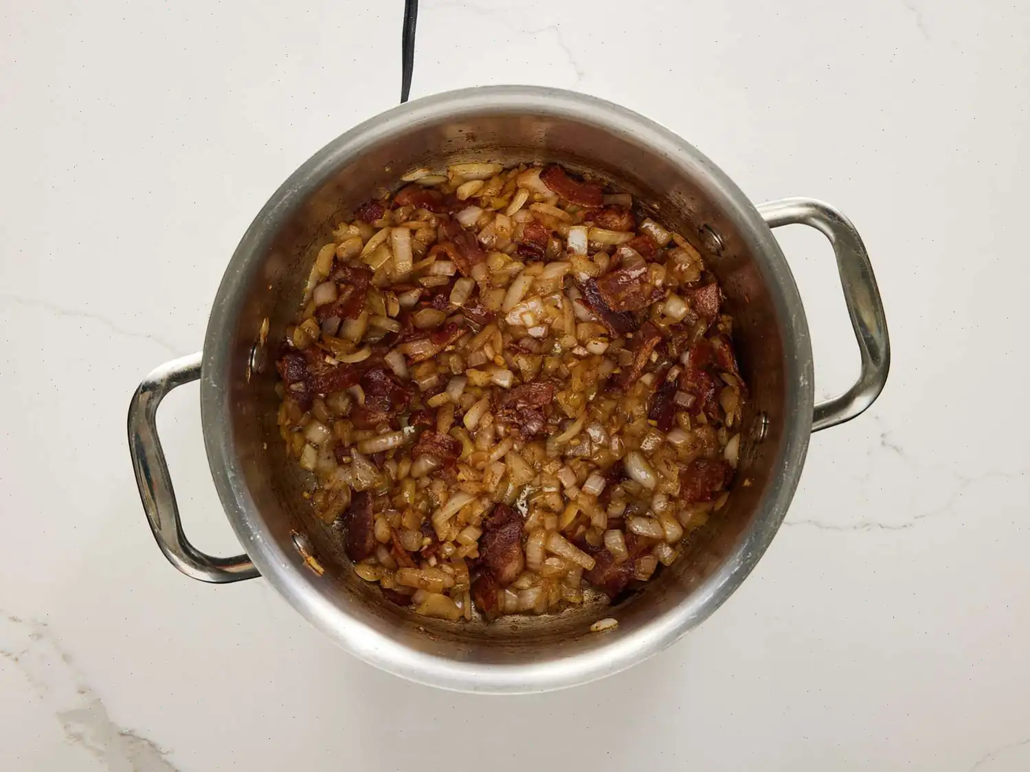 Fried Cabbage with Bacon, Onion, and Garlic Recipe