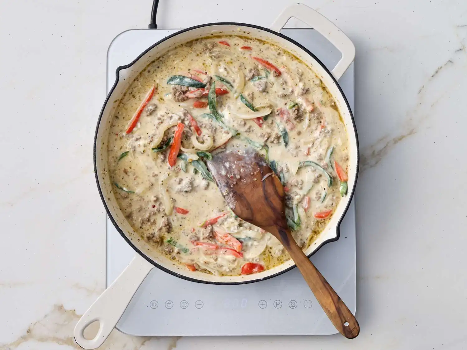 Philly Cheesesteak Casserole Recipe