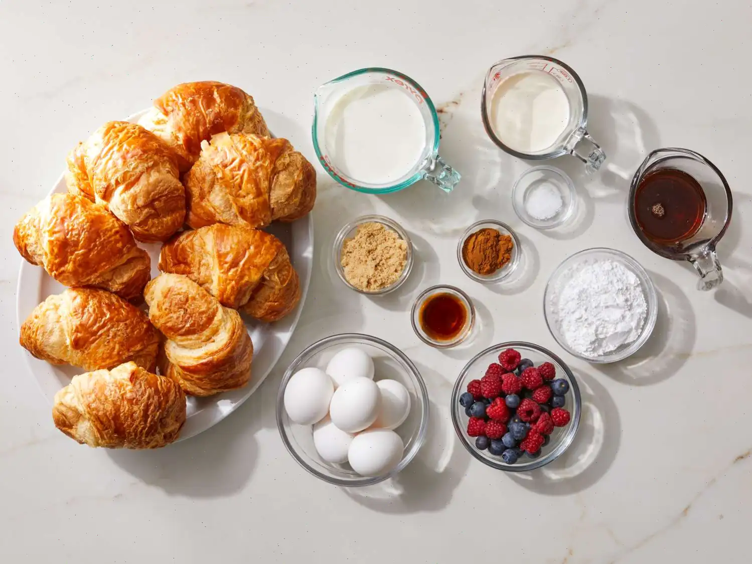 Croissant French Toast Bake Recipe