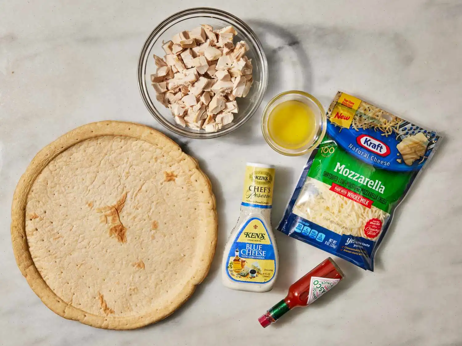 Buffalo-Style Chicken Pizza Recipe