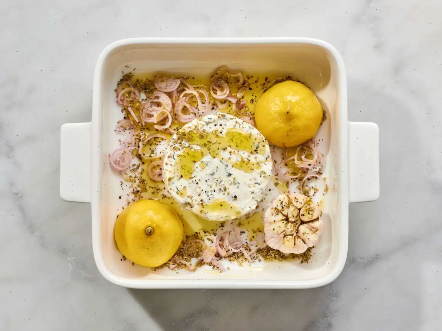 Baked Lemon Boursin Pasta