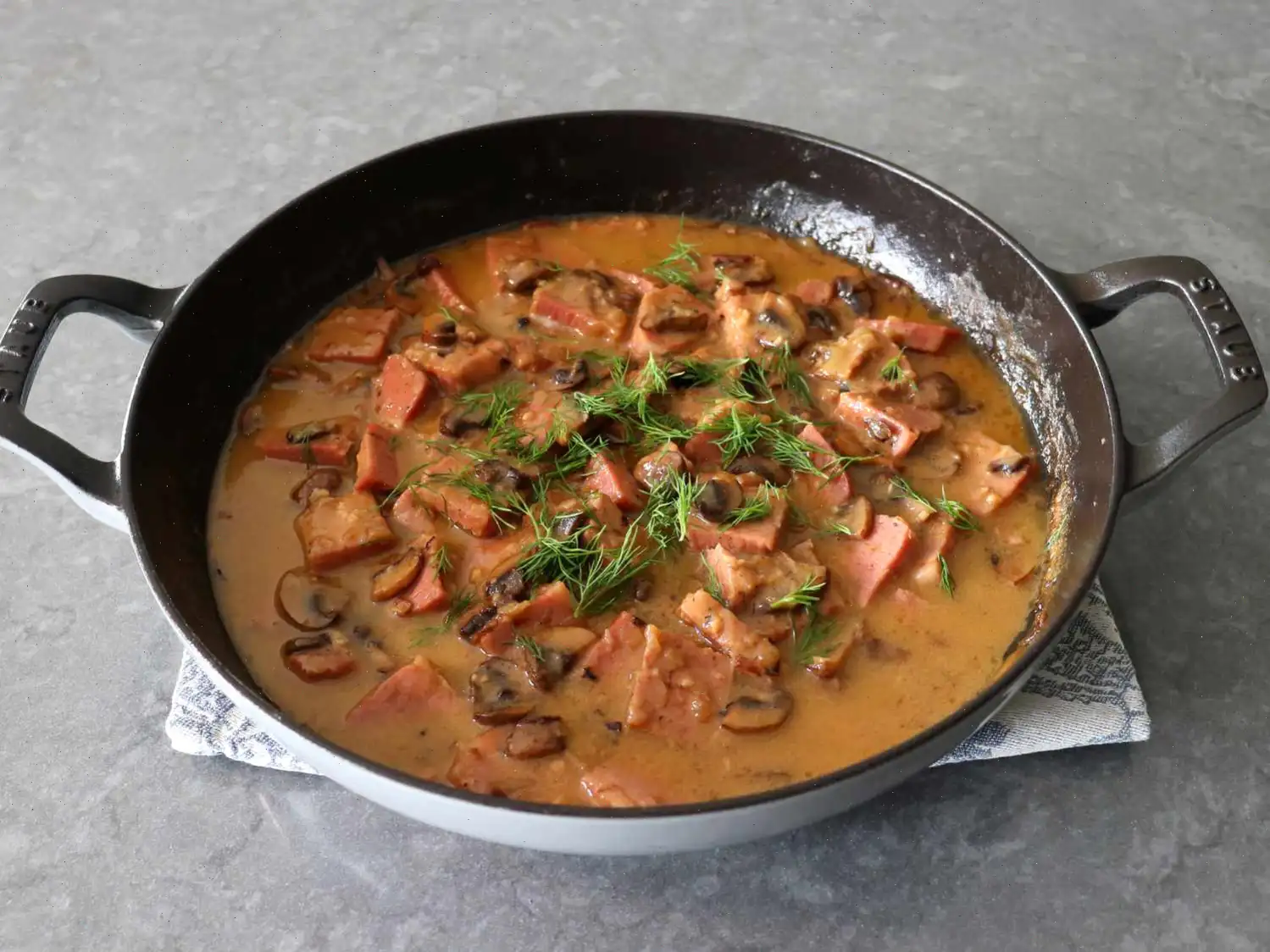 Corned Beef Stroganoff Recipe