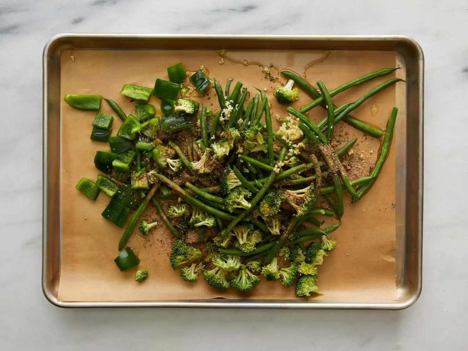 Sheet Pan Parmesan Chicken and Veggies Recipe