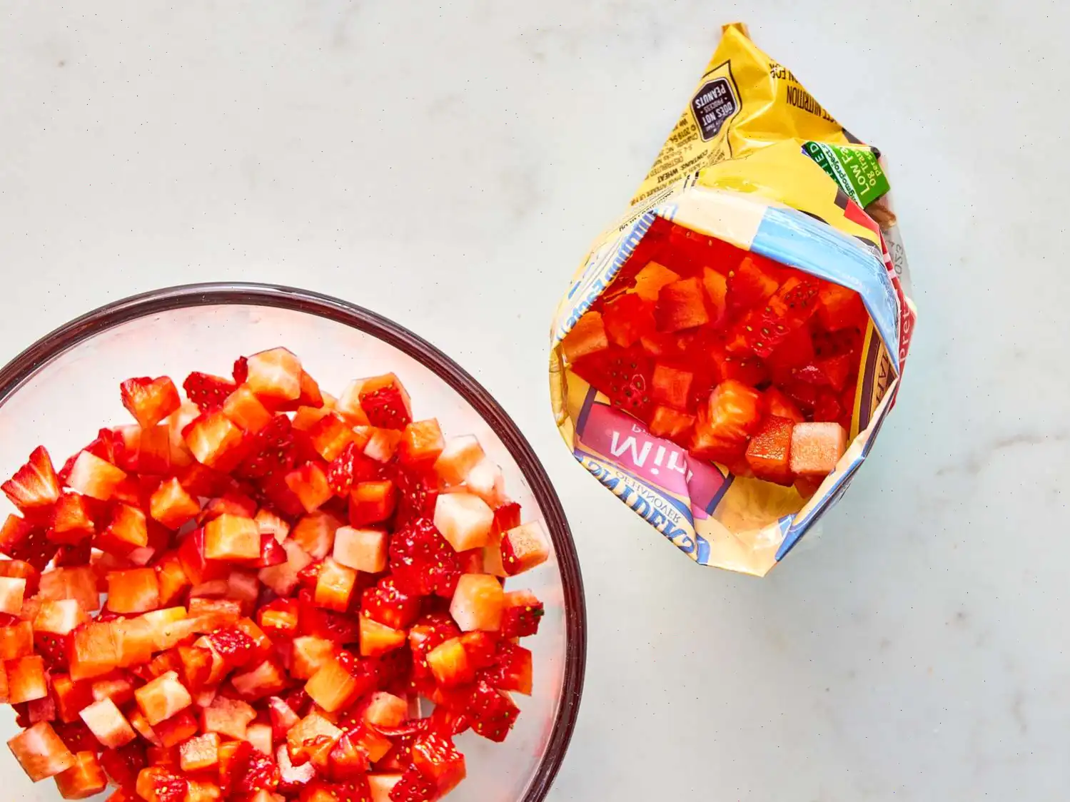 Walking Strawberry Pretzel Salad Recipe