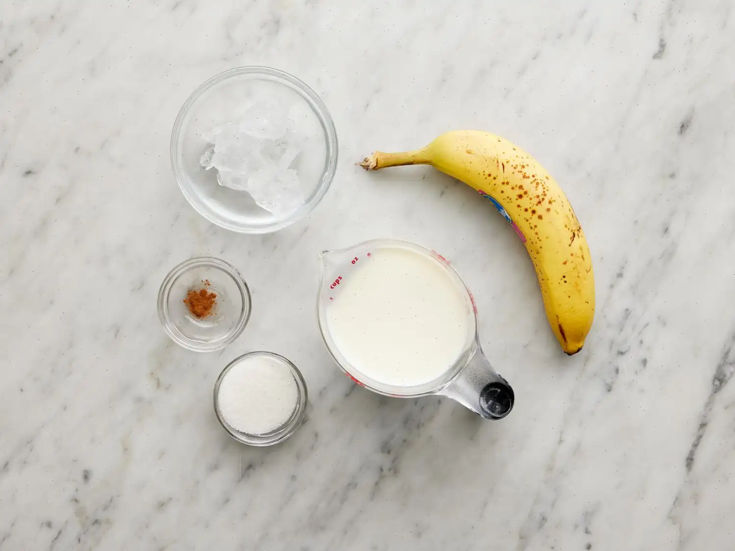 Quick Banana Milkshake (Ice Cream Free) Recipe