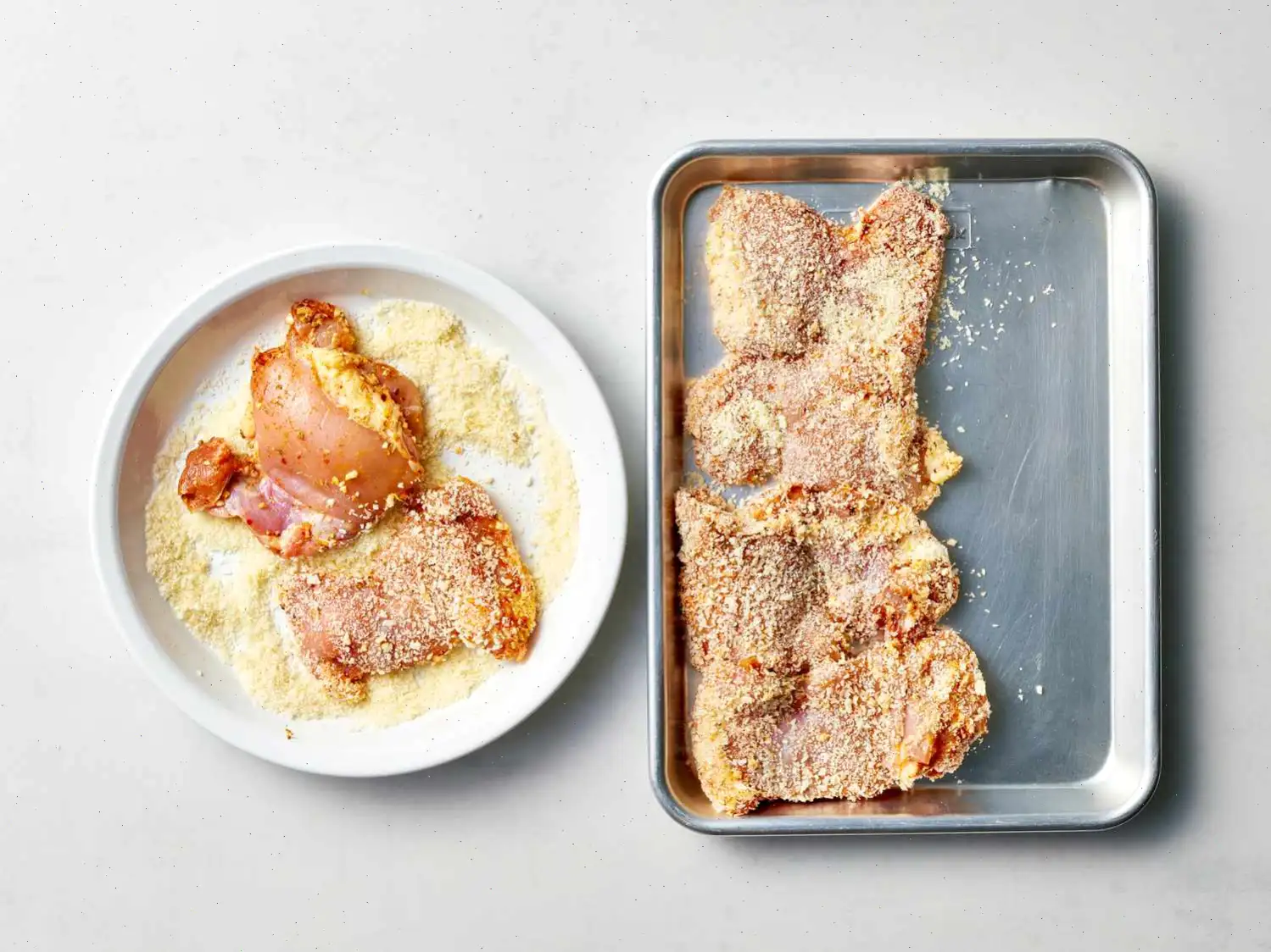 Air Fryer Lemon Garlic Parmesan Chicken Recipe