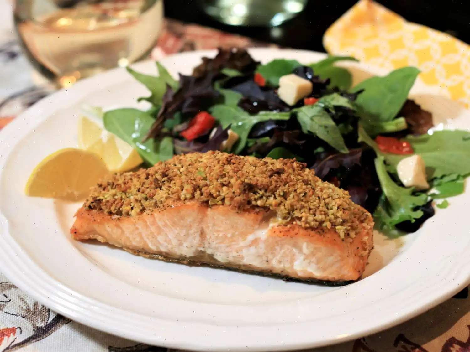 Pistachio-Crusted Salmon Recipe