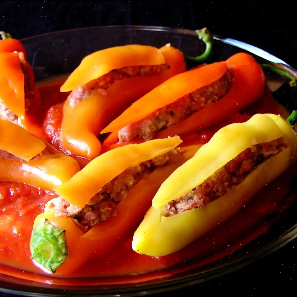 Bob's Stuffed Banana Peppers Recipe