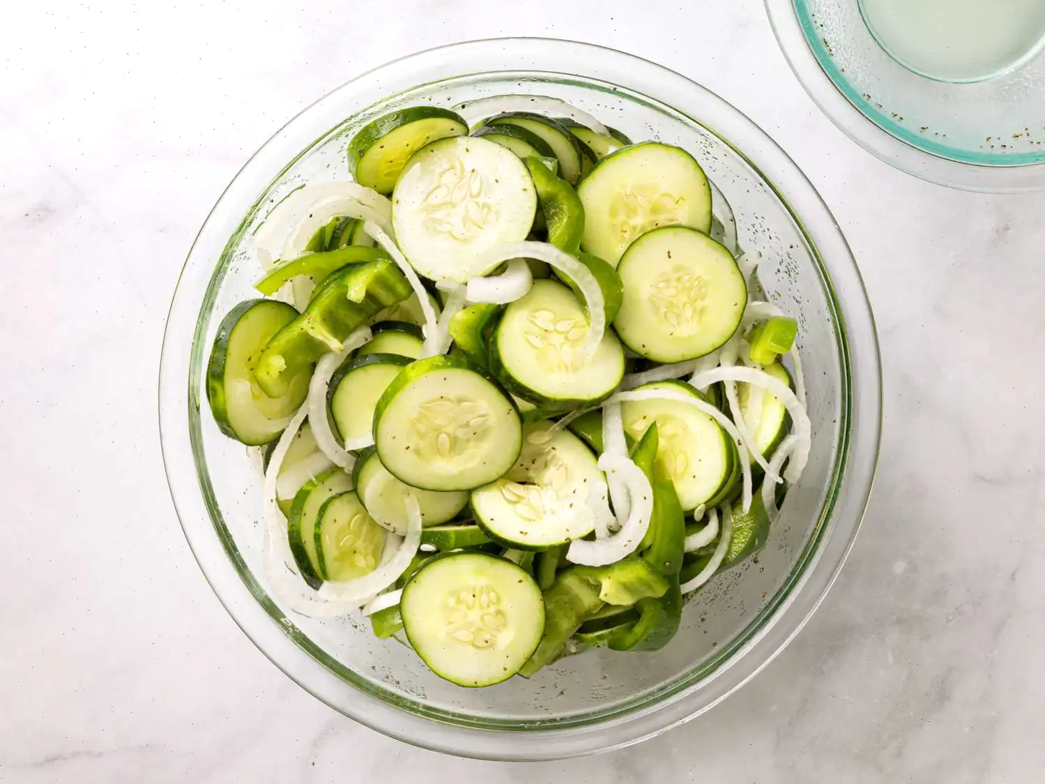 Grandma's Cucumber and Onion Salad Recipe