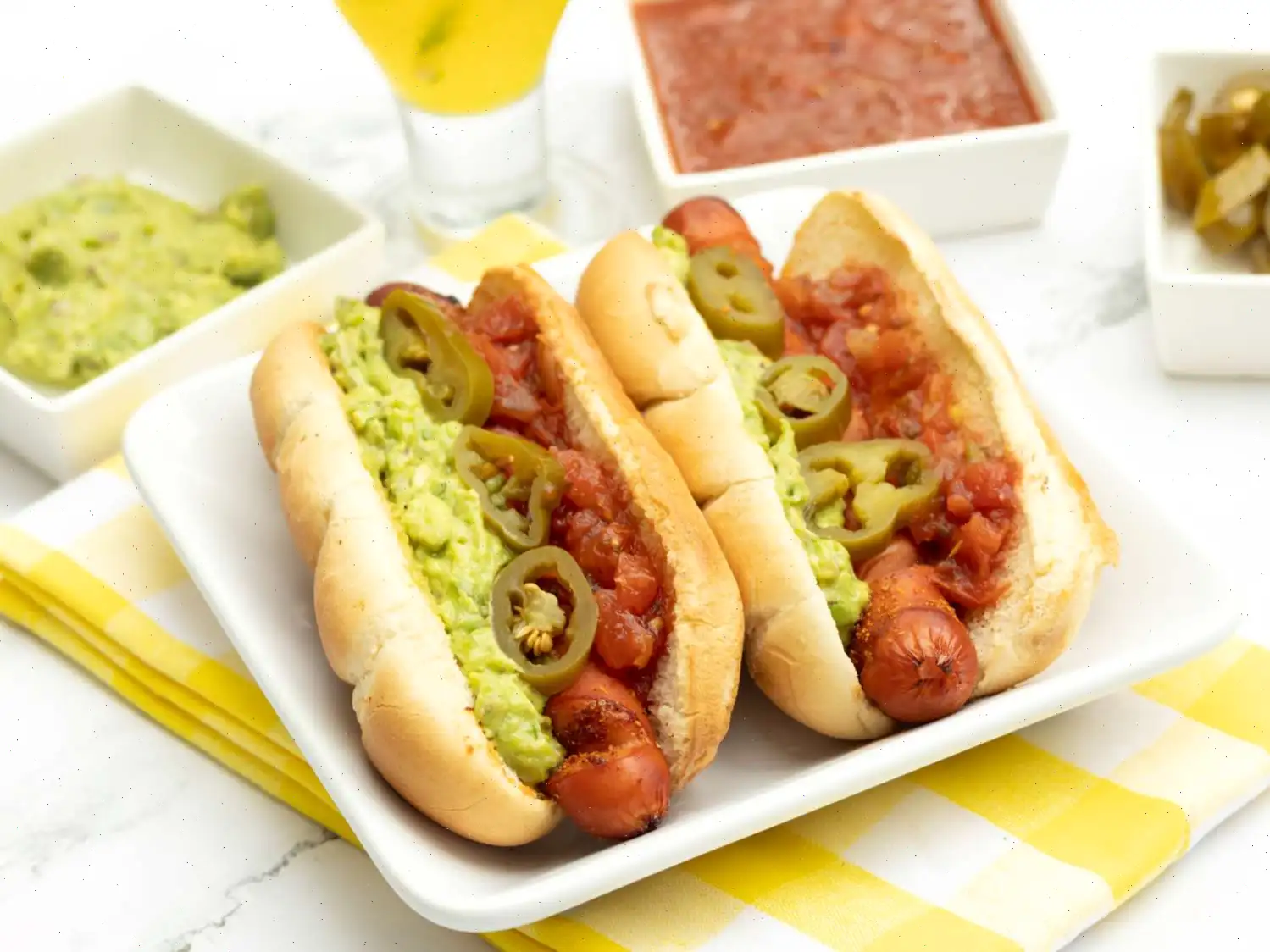 Air-Fried Taco Dogs Recipe