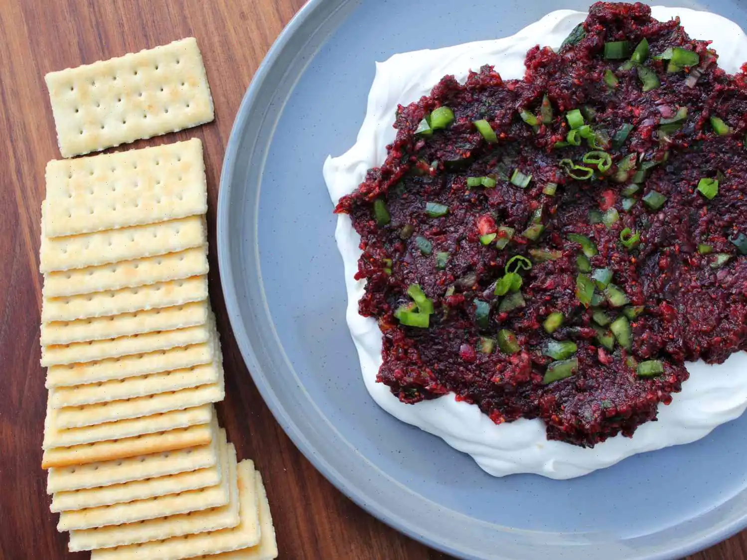 Jalapeno Cranberry Cream Cheese Dip Recipe