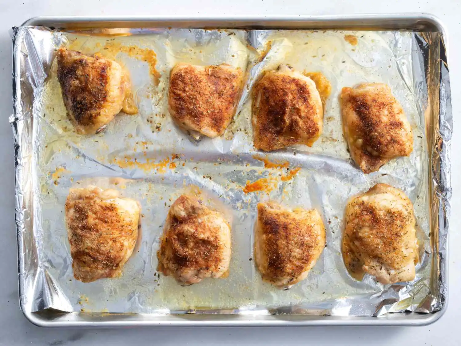 Crispy and Tender Baked Chicken Thighs Recipe