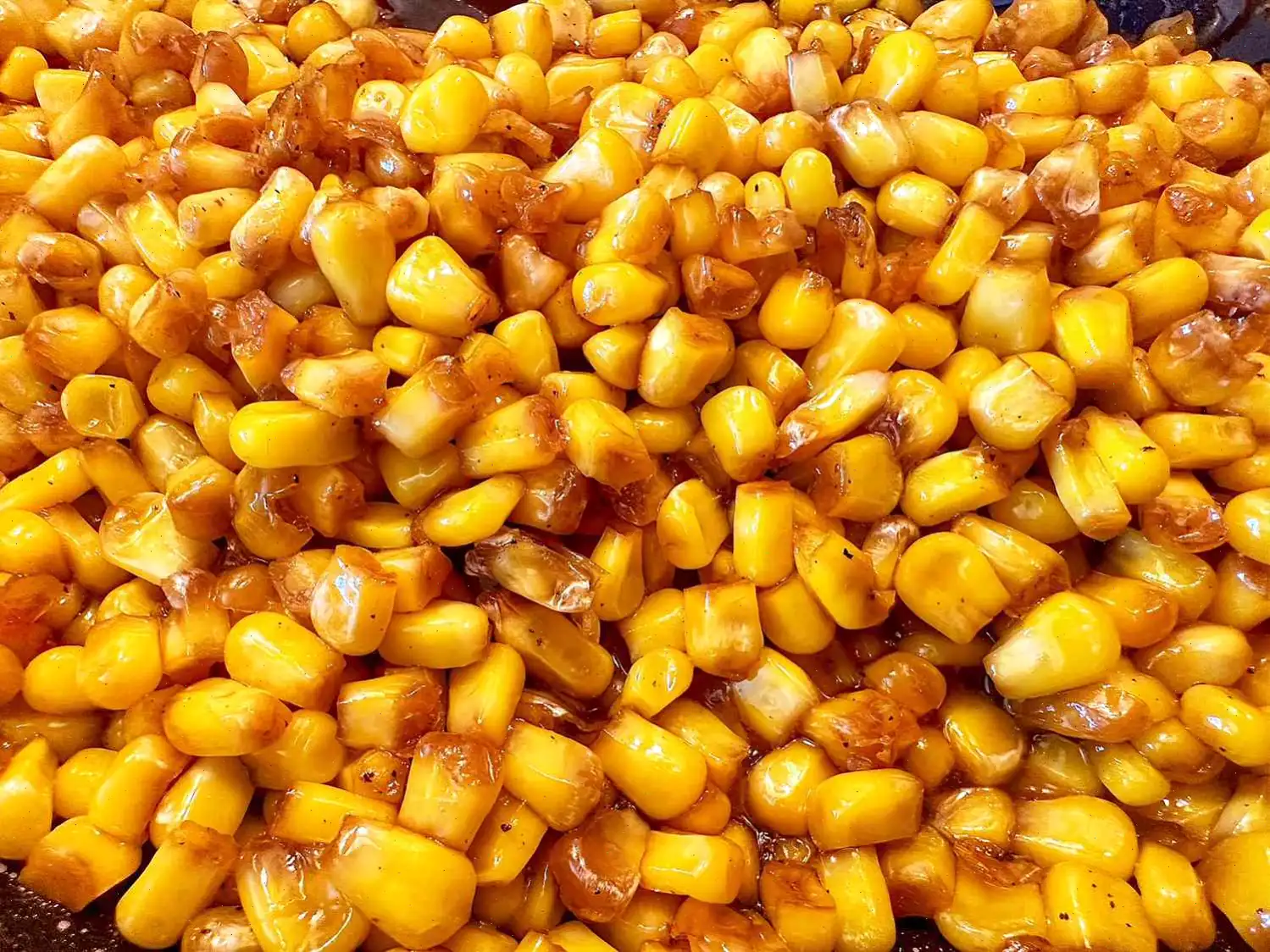Hot Honey Butter Skillet Corn Recipe