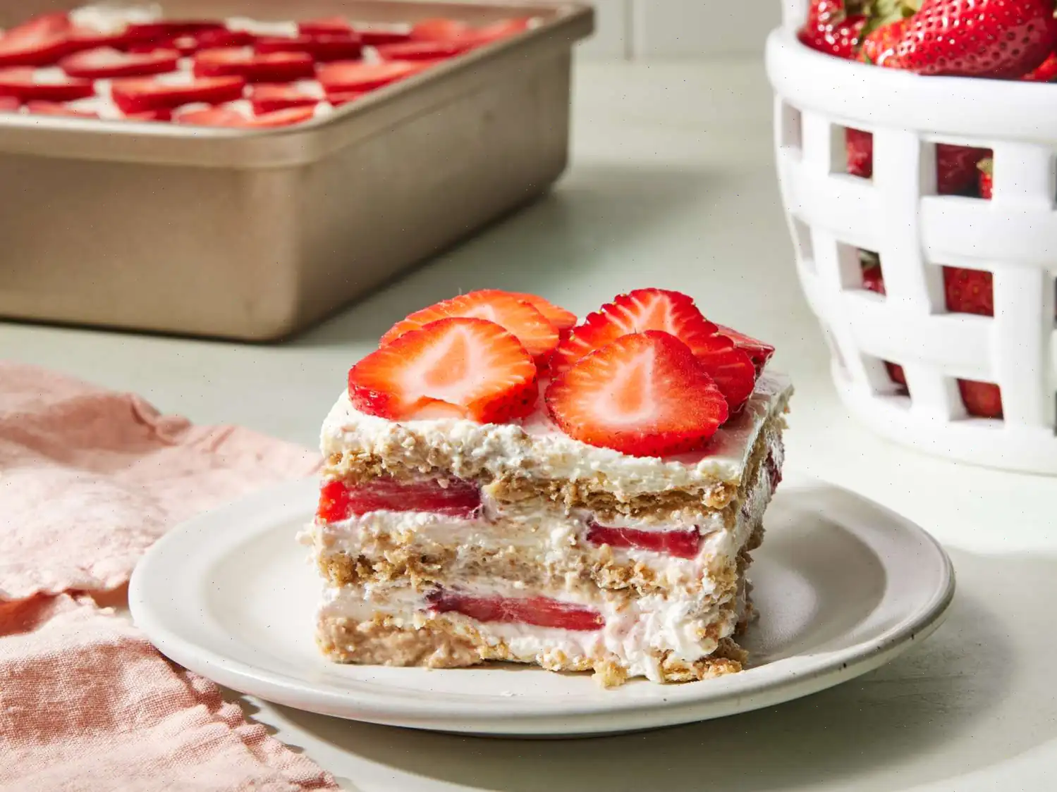Strawberry Icebox Cake Recipe