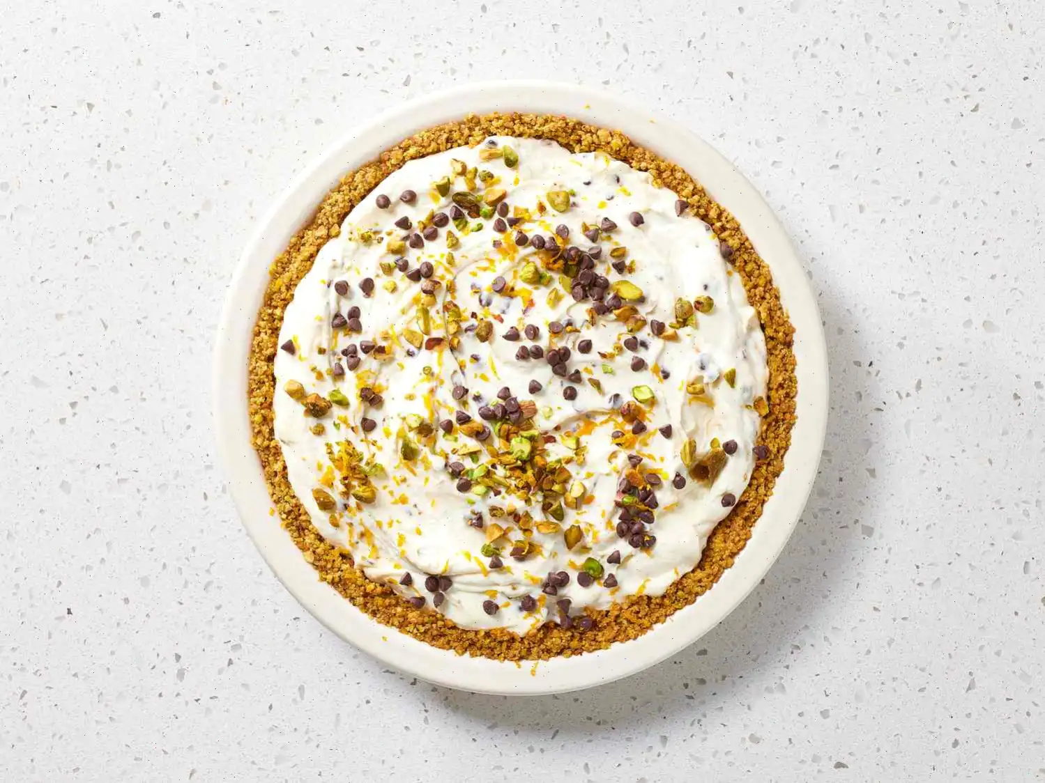 No-Bake Cannoli Pie Recipe