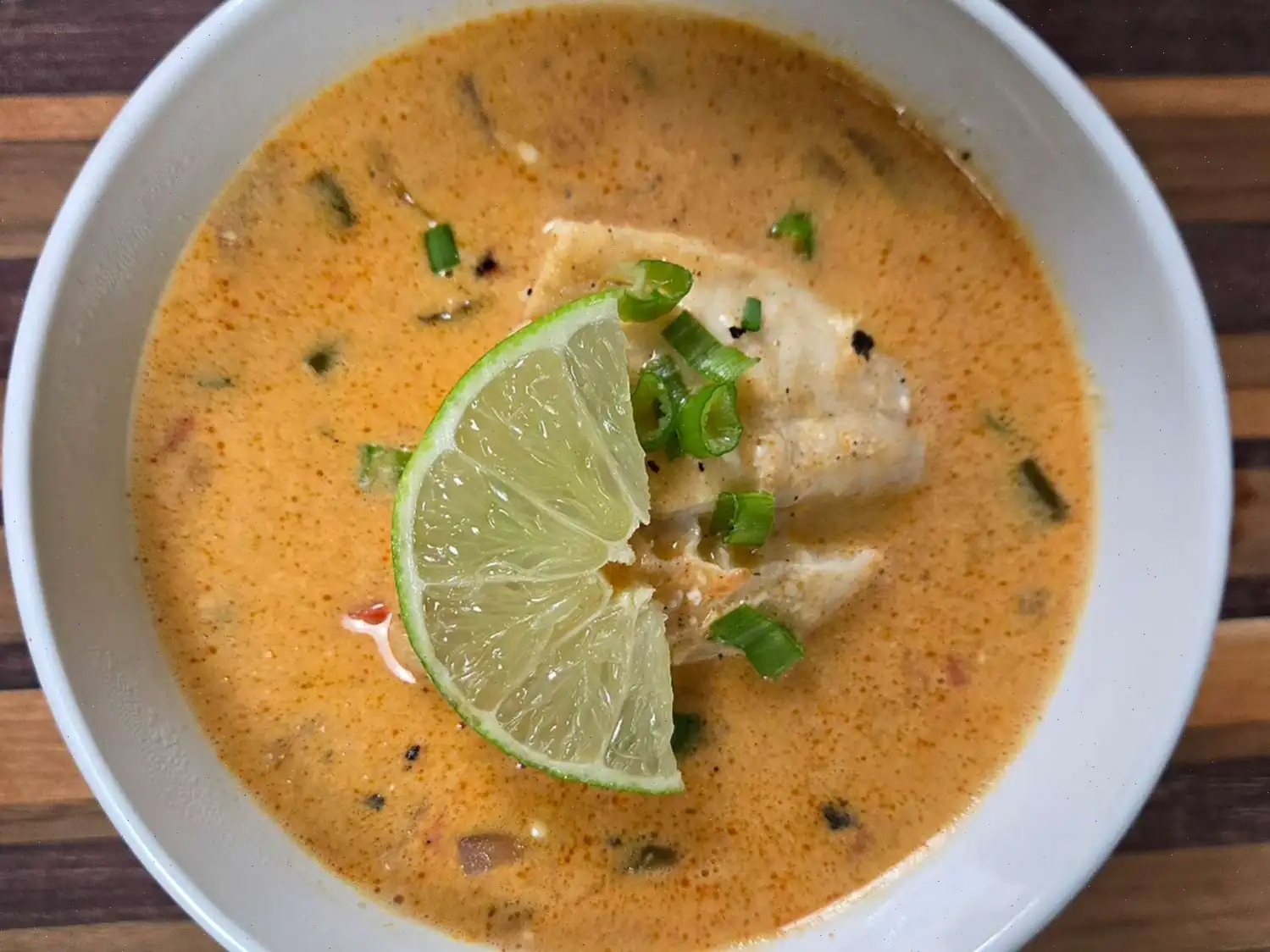 Coconut Lime Fish Soup Recipe