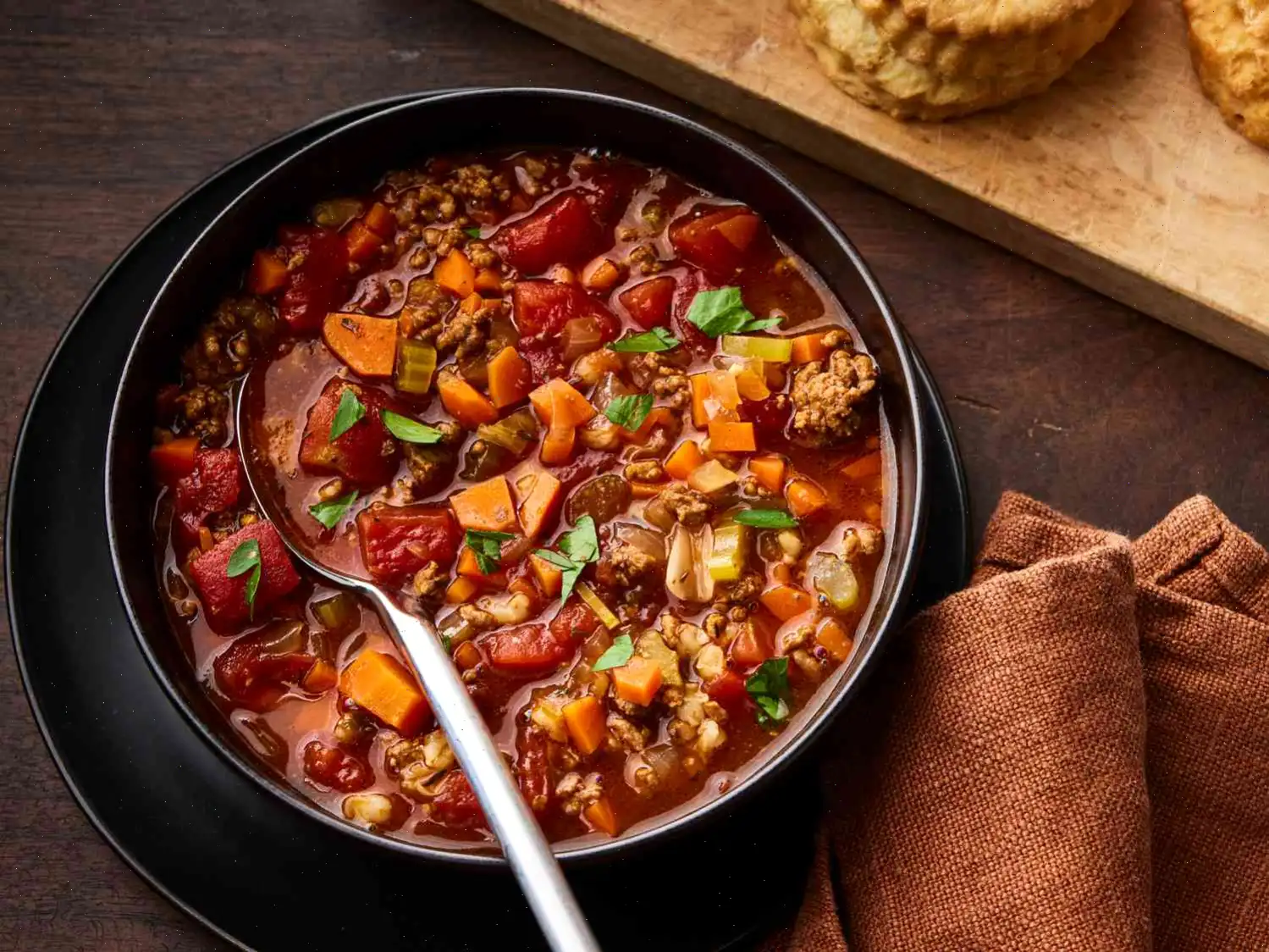 Hearty Hamburger Soup Recipe