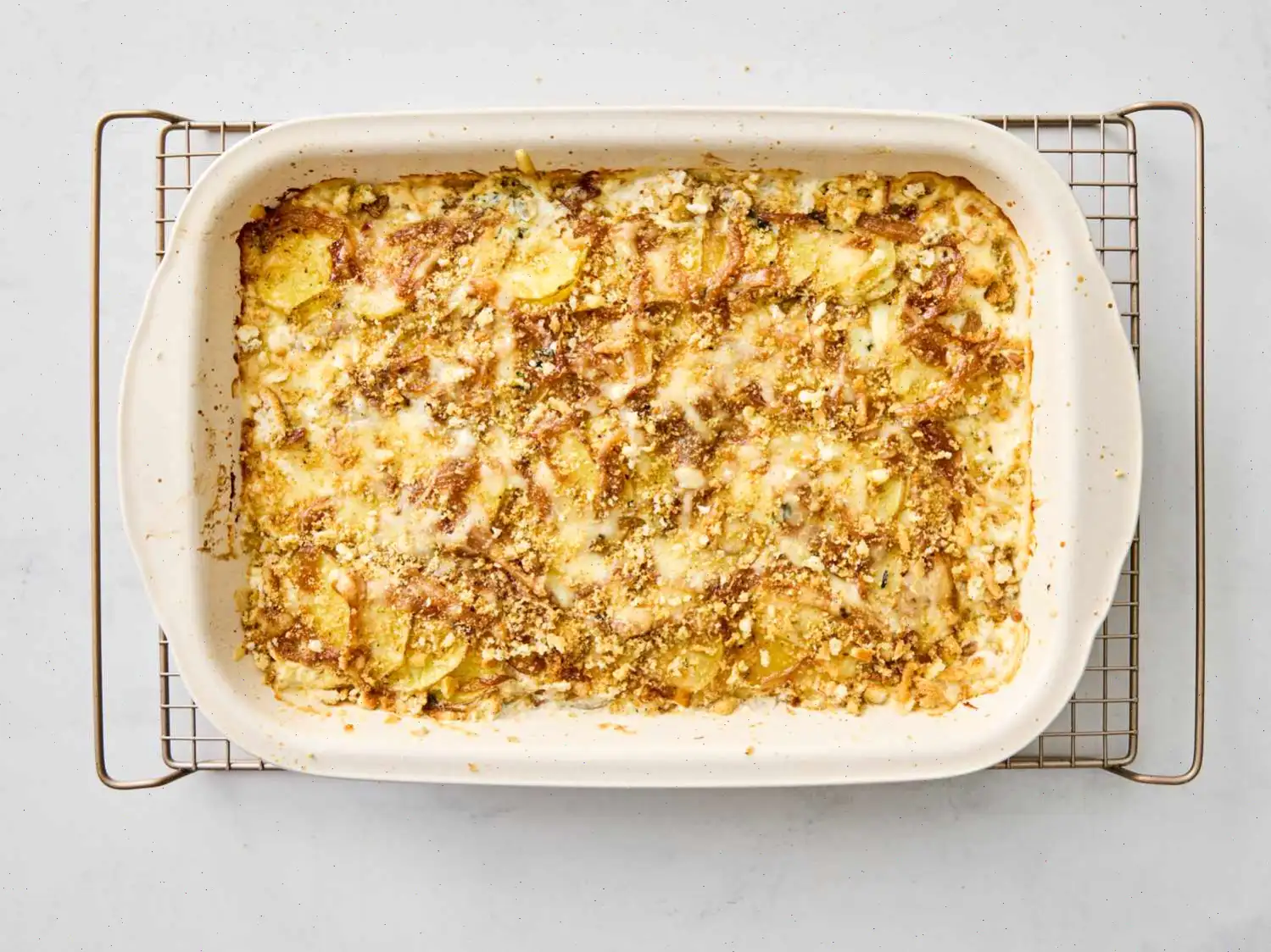 French Onion Potato Gratin Recipe