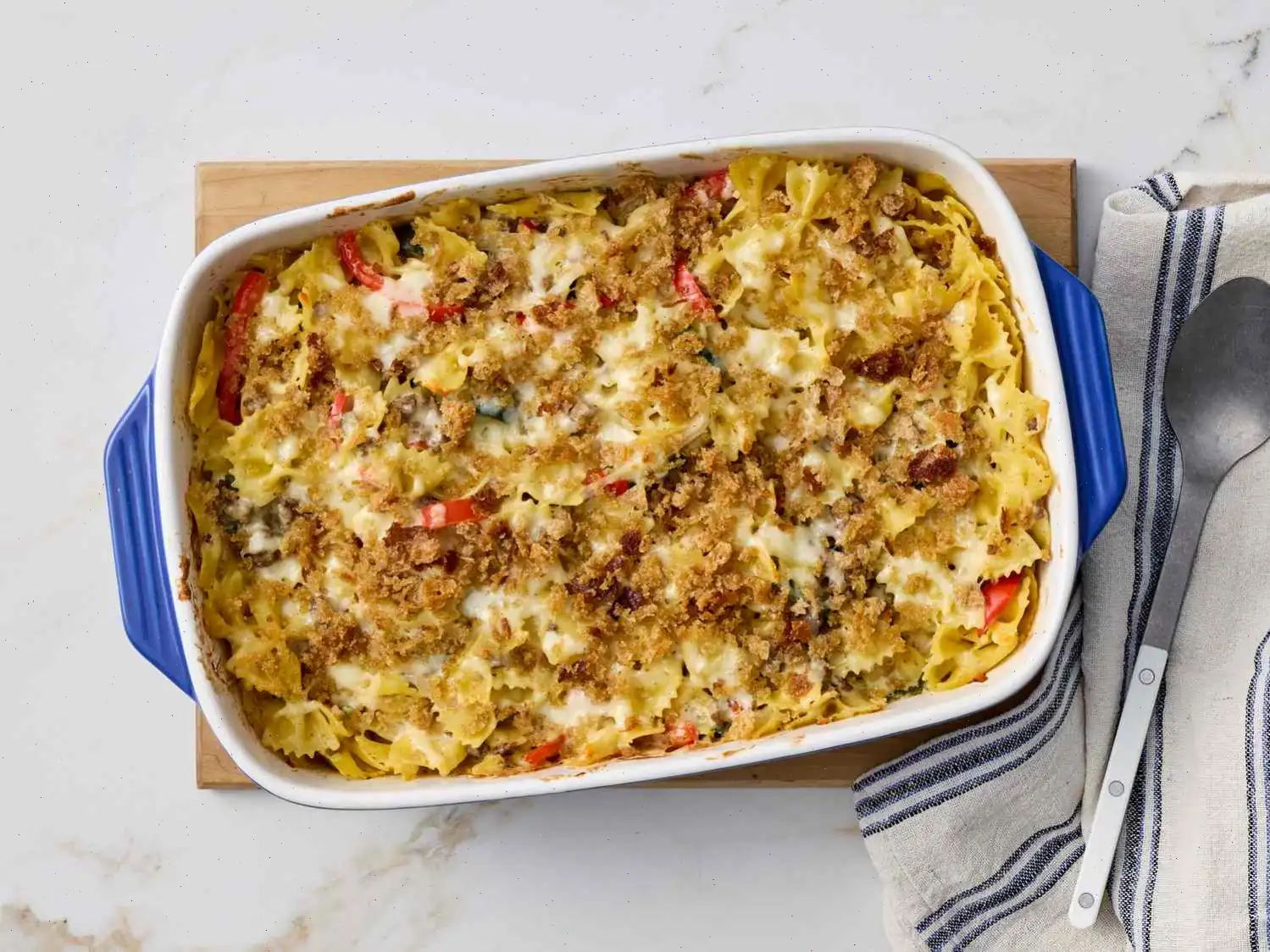 Philly Cheesesteak Casserole Recipe