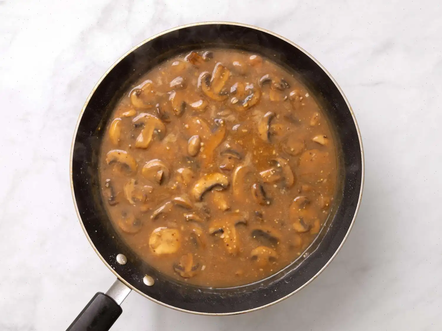 Pork Chops in Garlic Mushroom Sauce Recipe