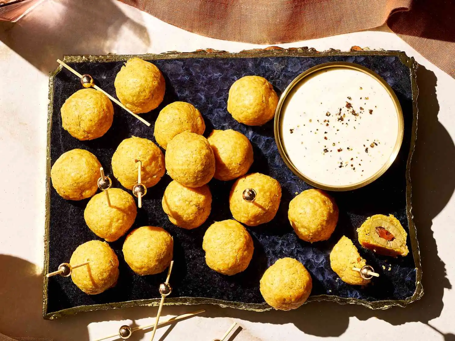 Olive Cheese Balls Recipe