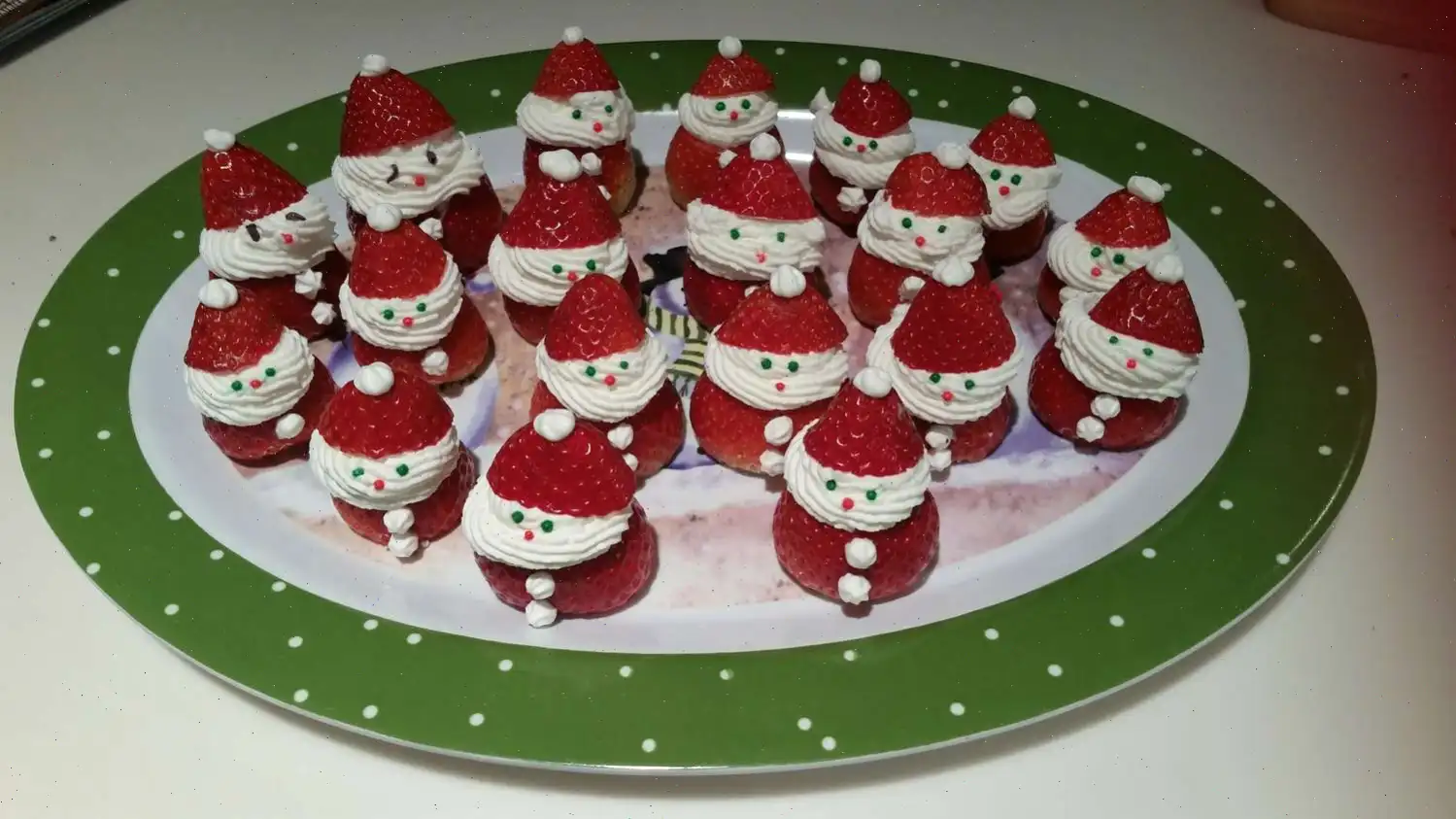 Mini Strawberry Santas Recipe