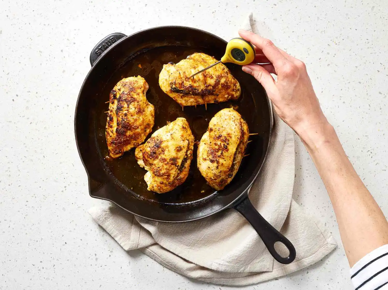 Feta and Spinach Stuffed Chicken Breasts Recipe