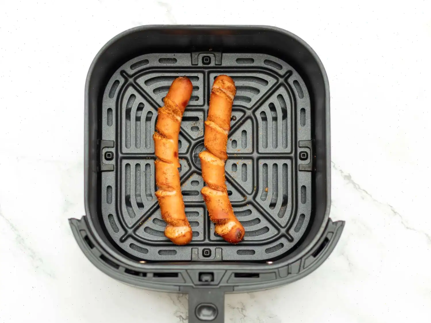 Air-Fried Taco Dogs Recipe