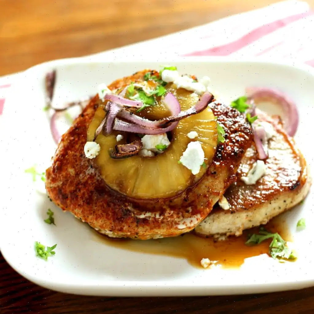 Brown Sugar-Pineapple Pork Chops Recipe