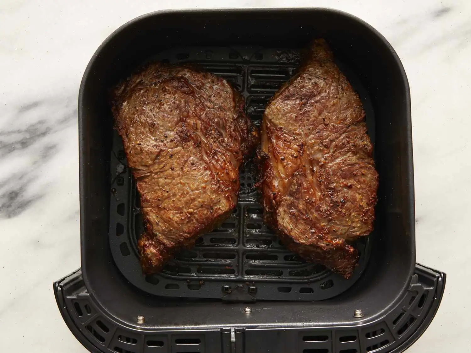 Air Fryer Rib-Eye Steak Recipe
