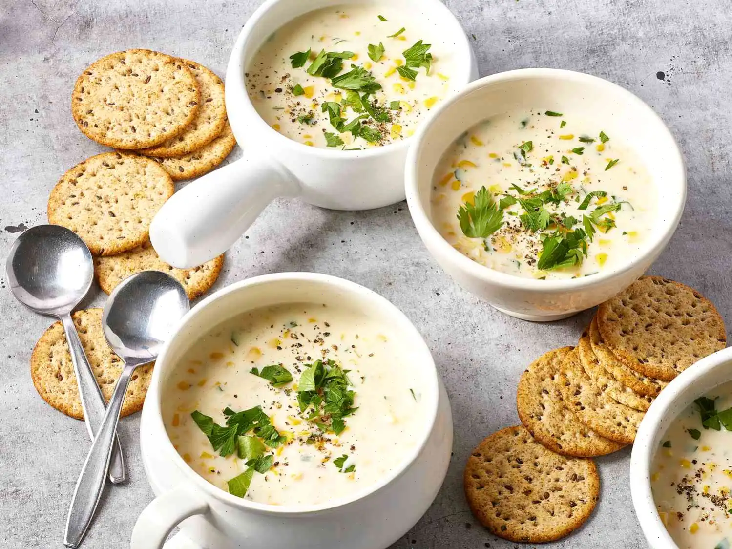 Creamy Corn Soup Recipe