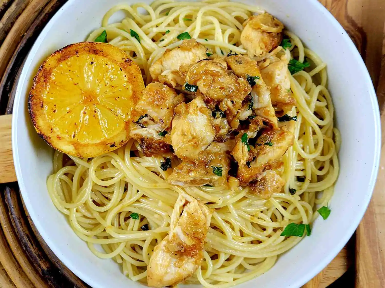 Chicken Scampi Pasta Recipe