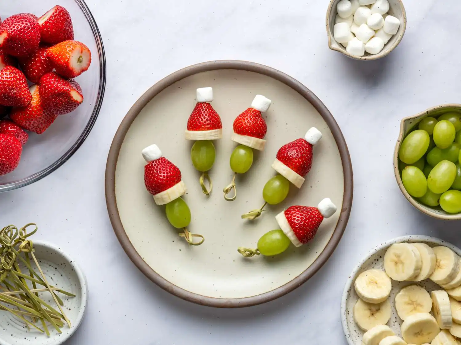 Grinch Kabobs Recipe