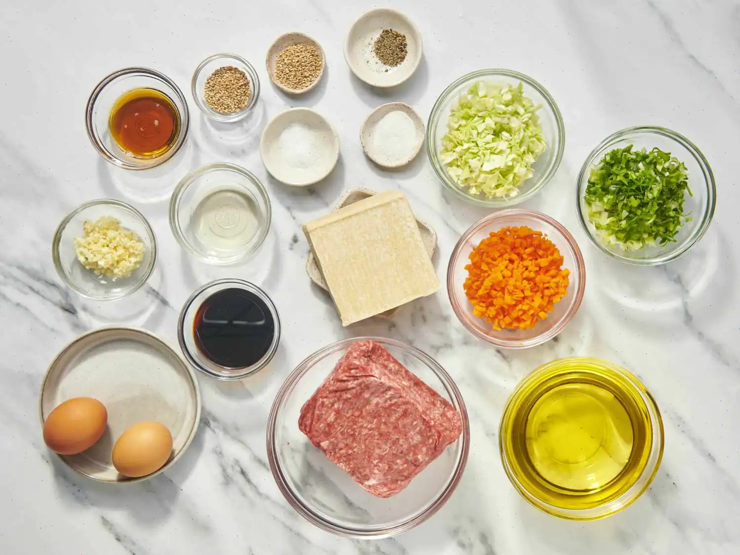 Yaki Mandu (Fried Korean Dumplings) Recipe