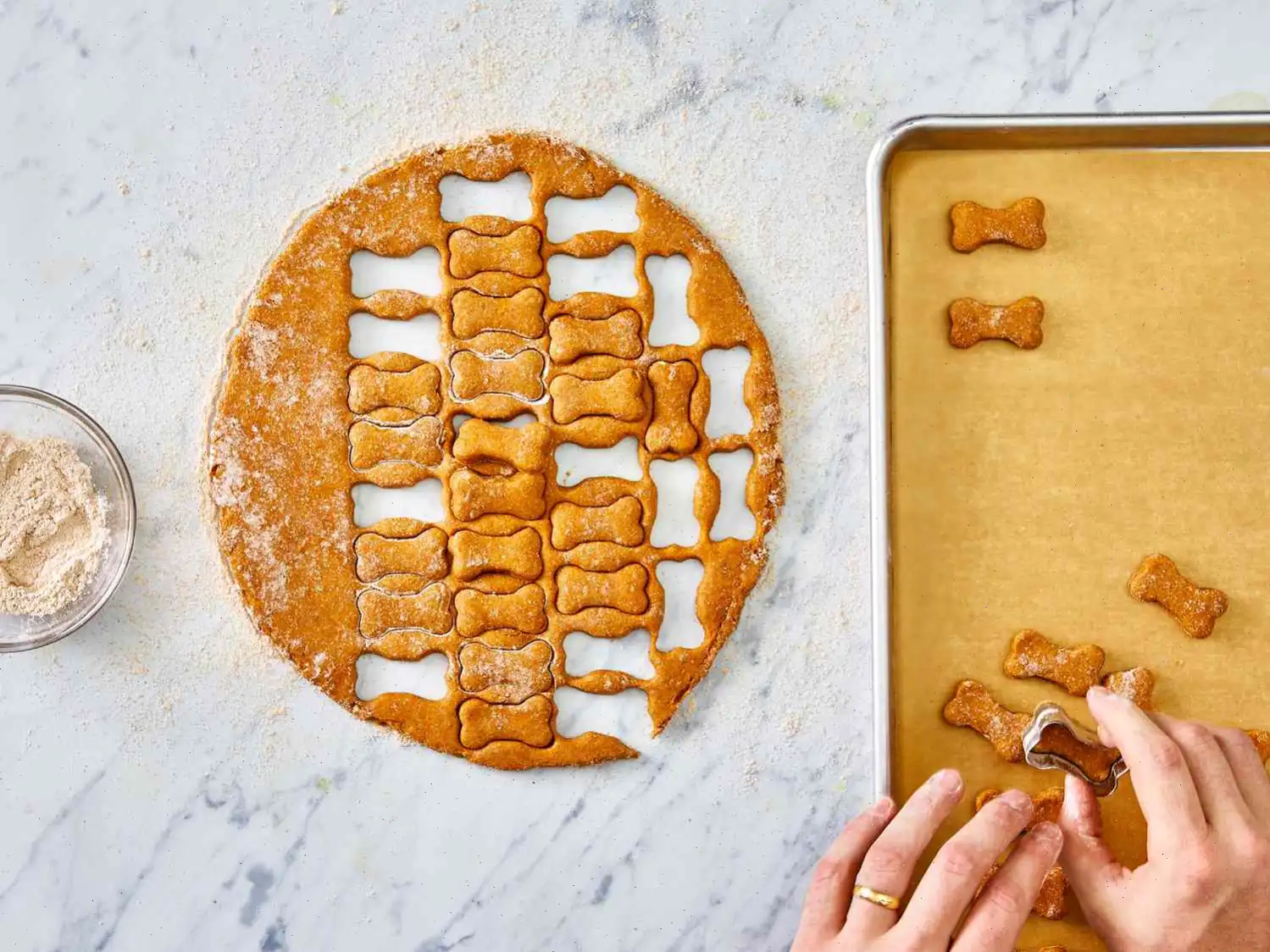Homemade Dog Treats (Peanut Butter and Pumpkin)