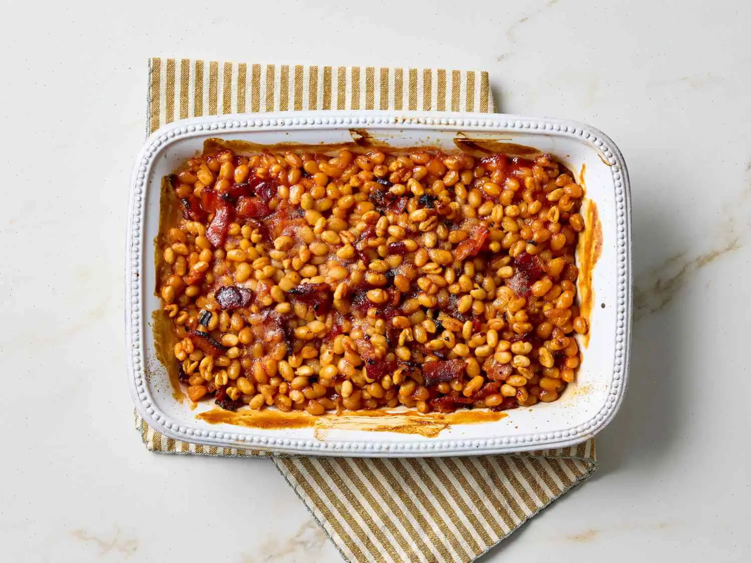 Hot Honey Baked Beans Recipe