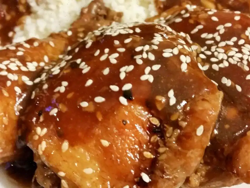 Sesame Chicken Thighs Recipe
