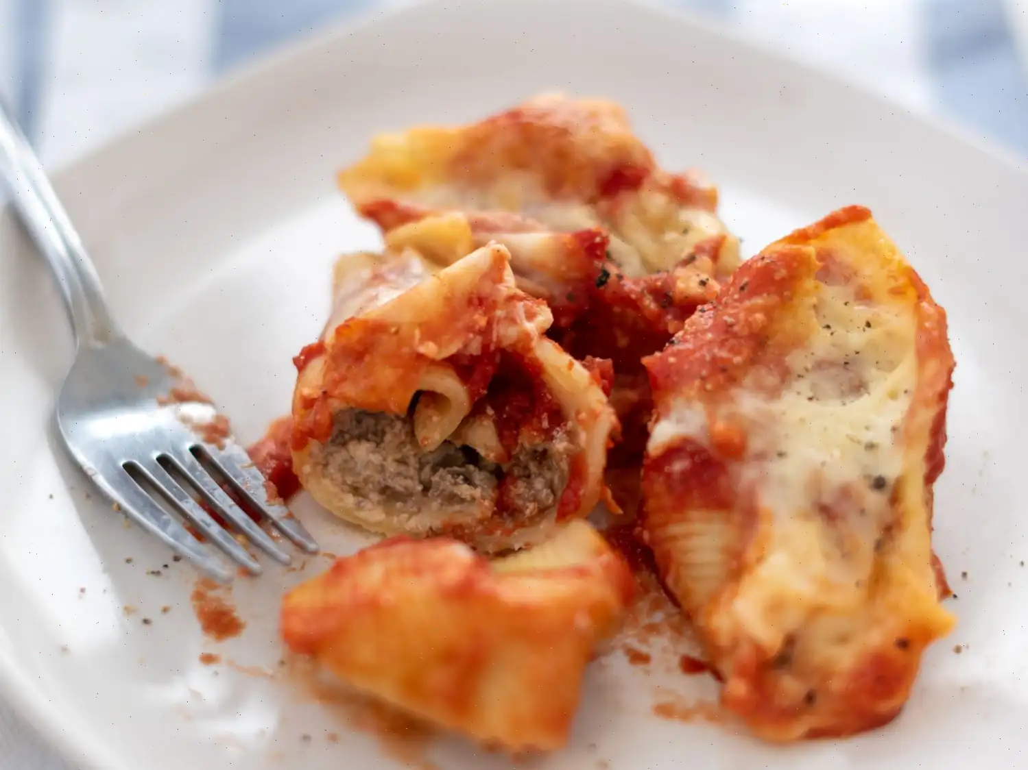 Beef and Mushroom Stuffed Shells Recipe