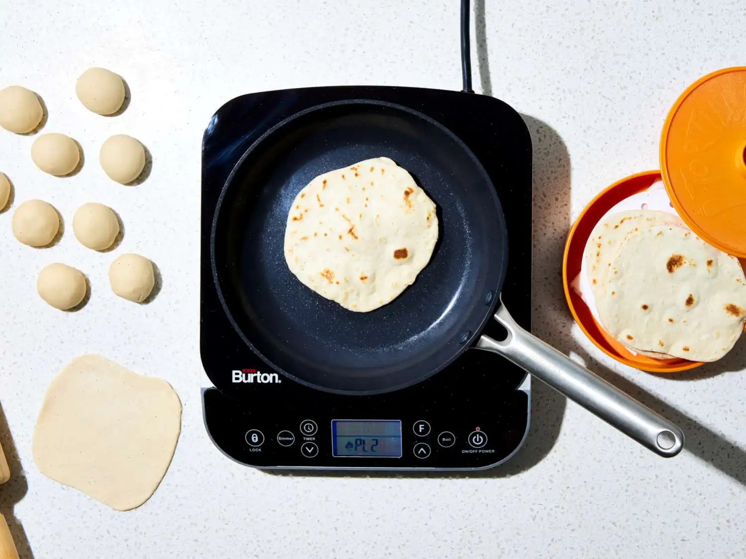 Homemade Flour Tortillas Recipe