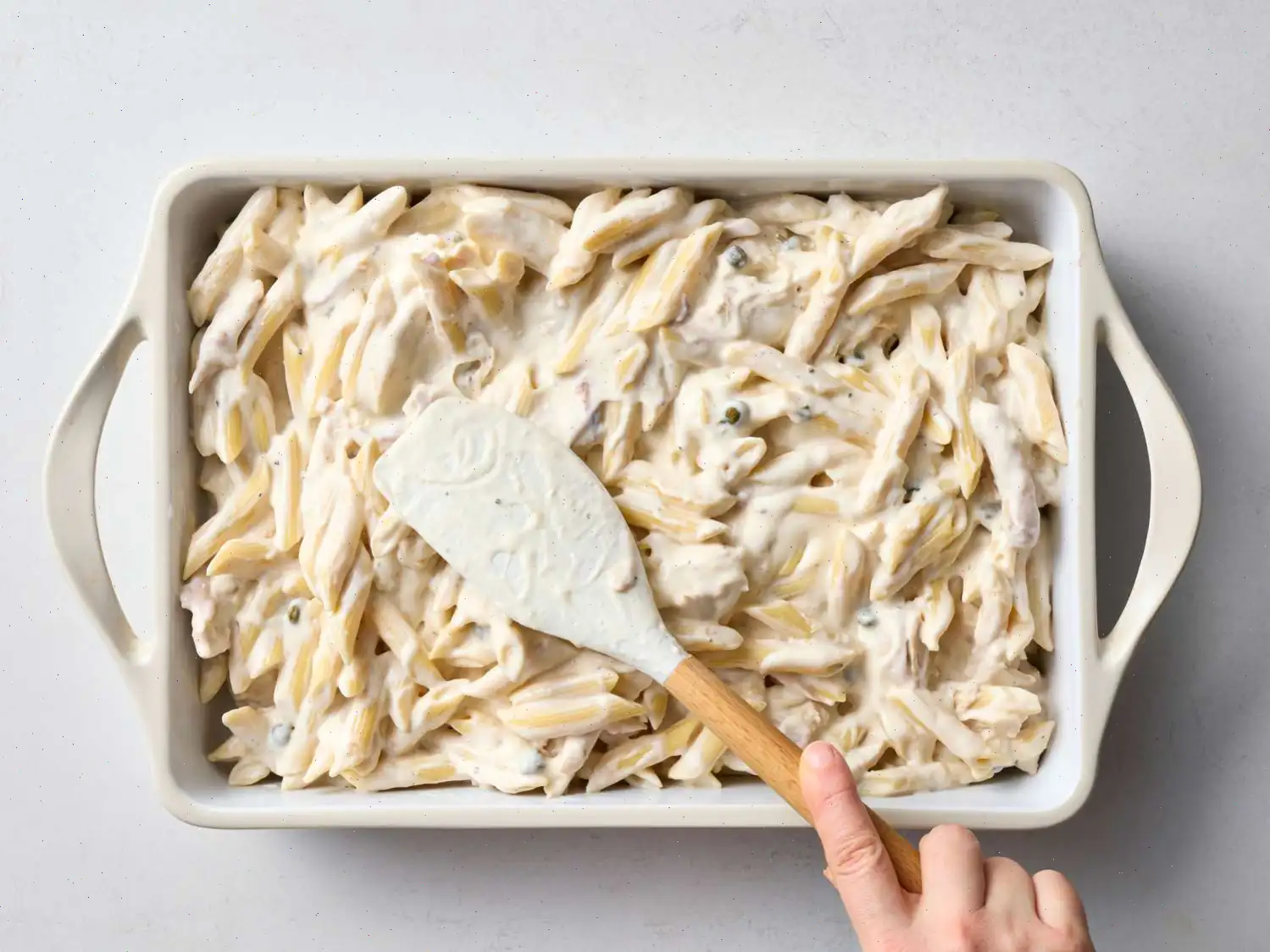 Creamy Chicken Piccata Pasta Bake Recipe