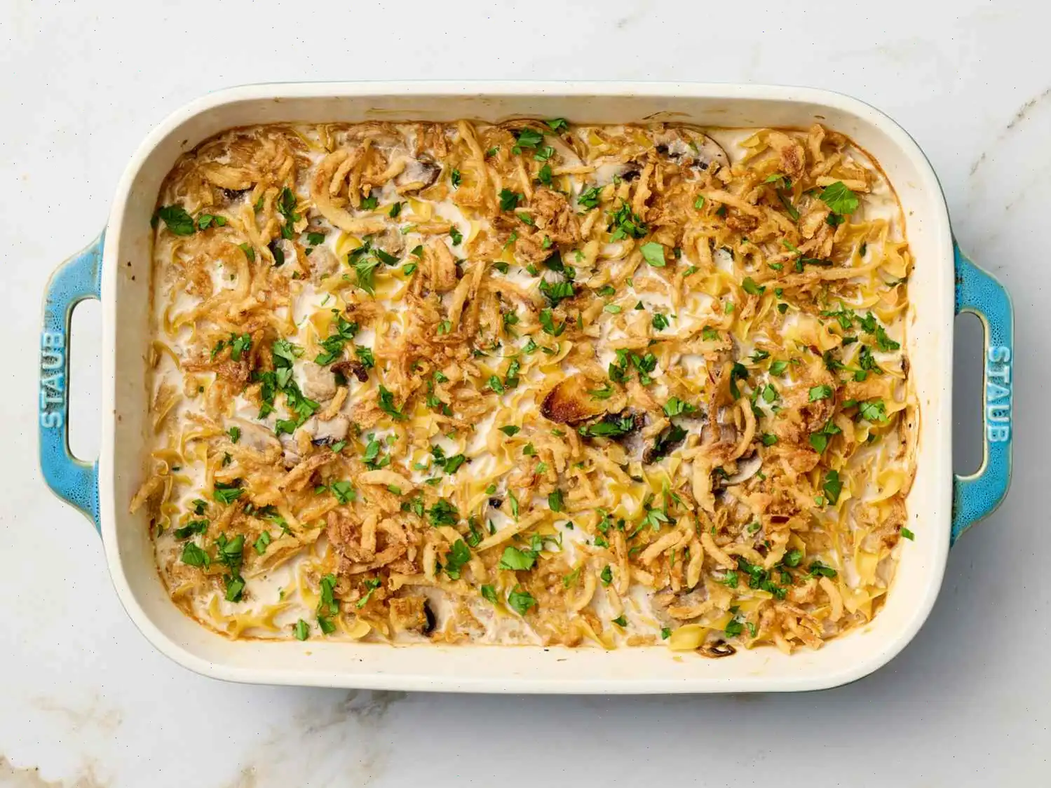 Dump and Bake Meatball Stroganoff Recipe