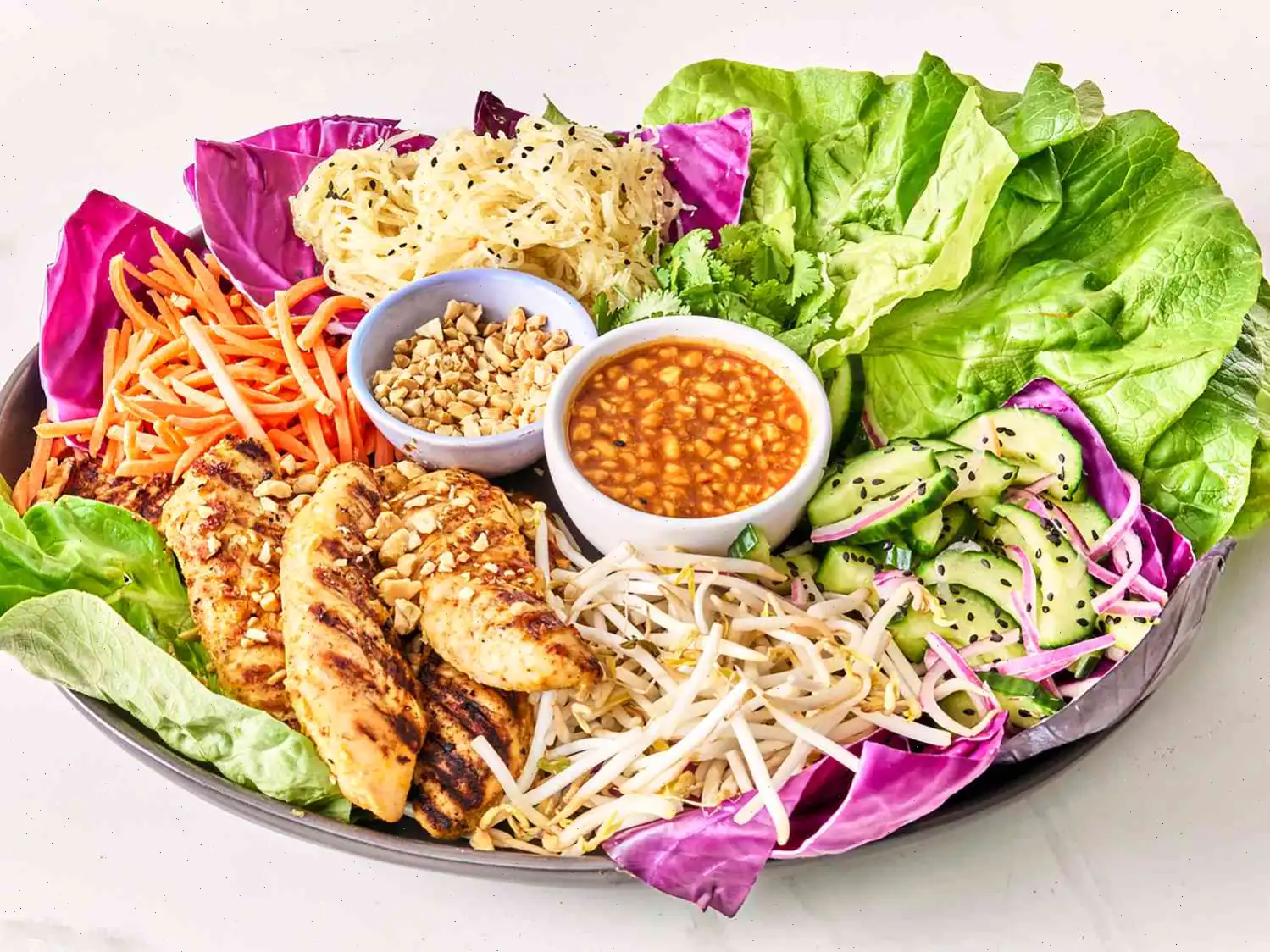 The Cheesecake Factory Thai Chicken Lettuce Wraps Recipe