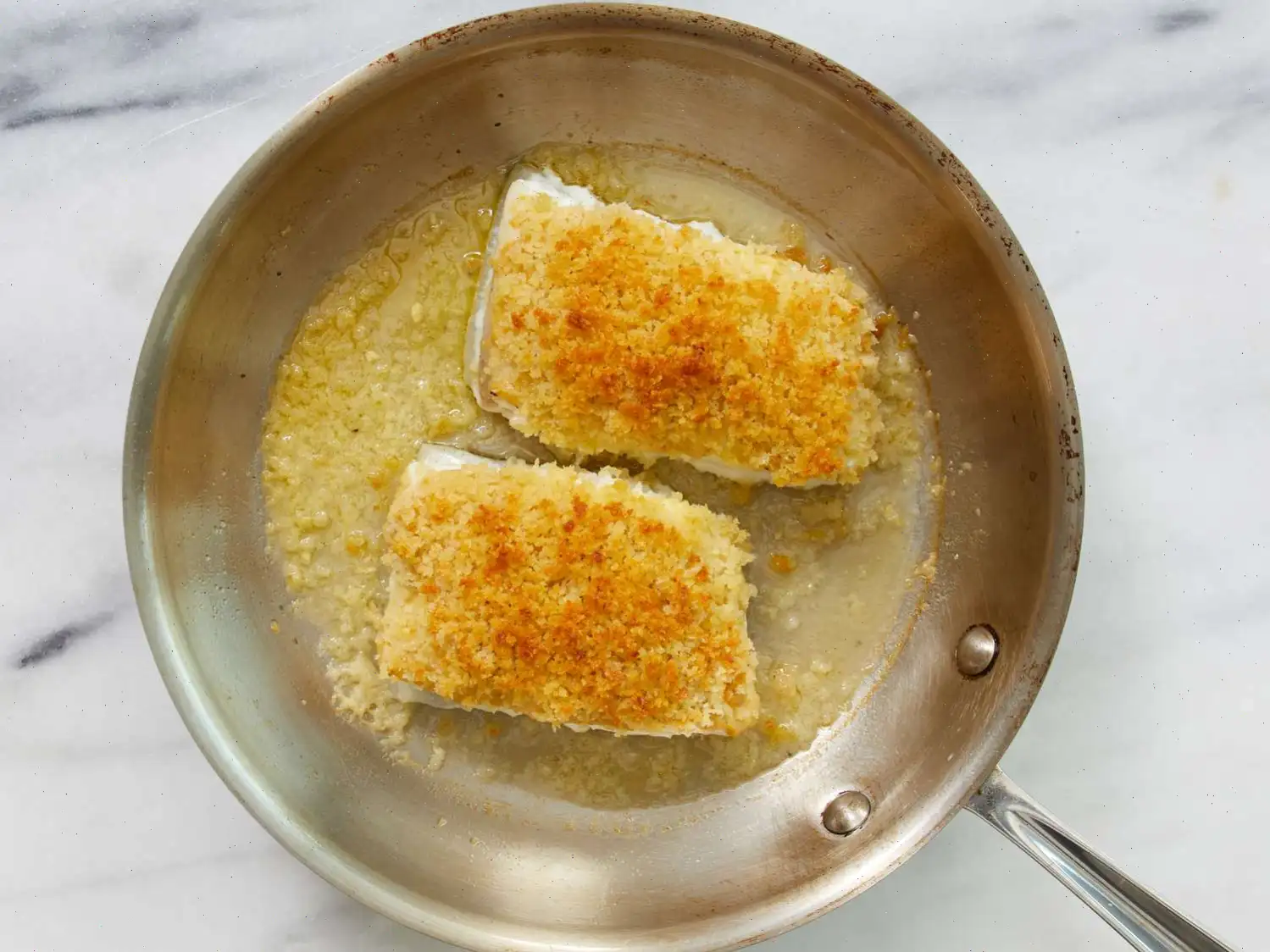 Baked Halibut with Crispy Panko Recipe