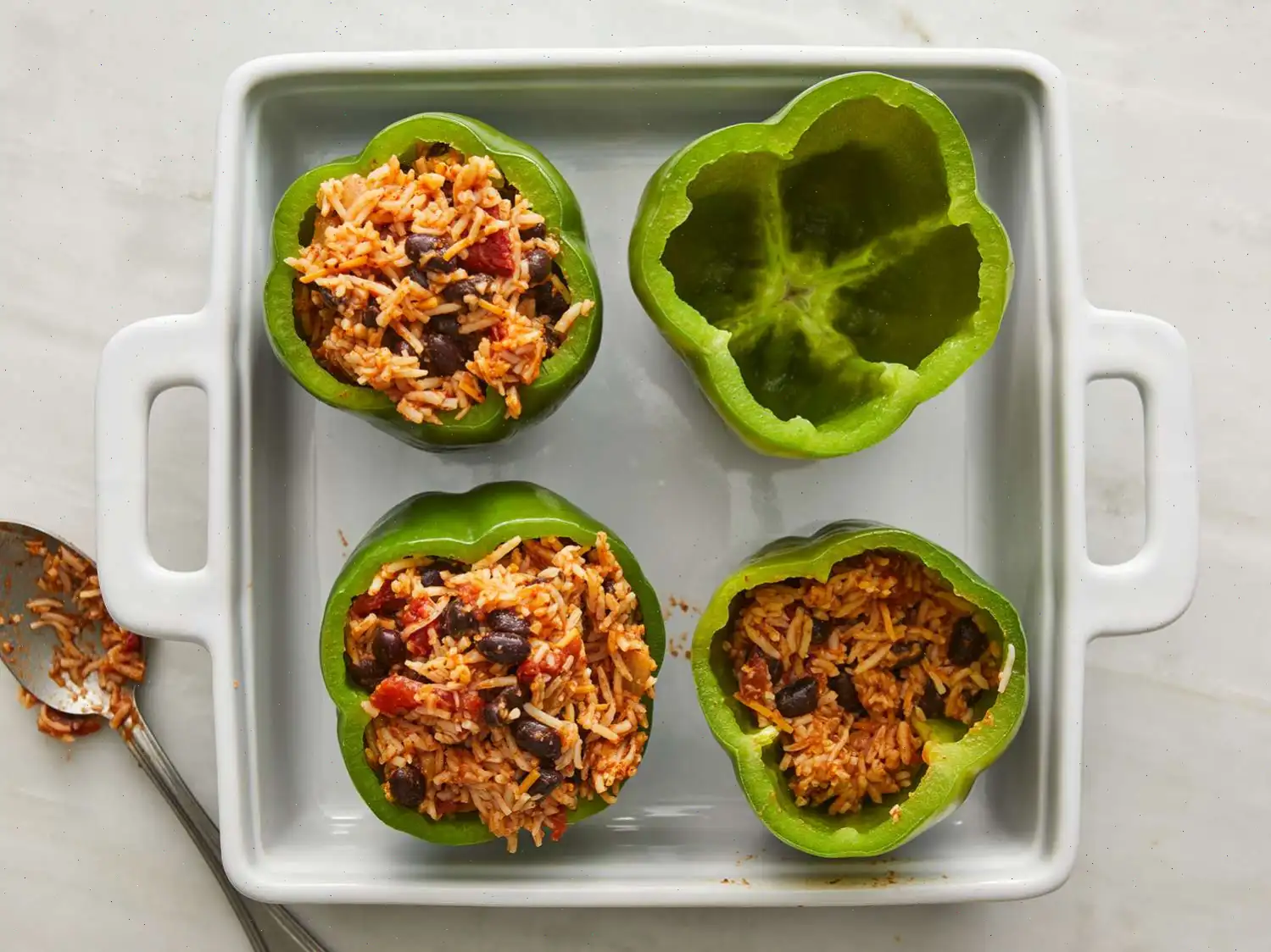 Mexican Vegetarian Stuffed Peppers Recipe