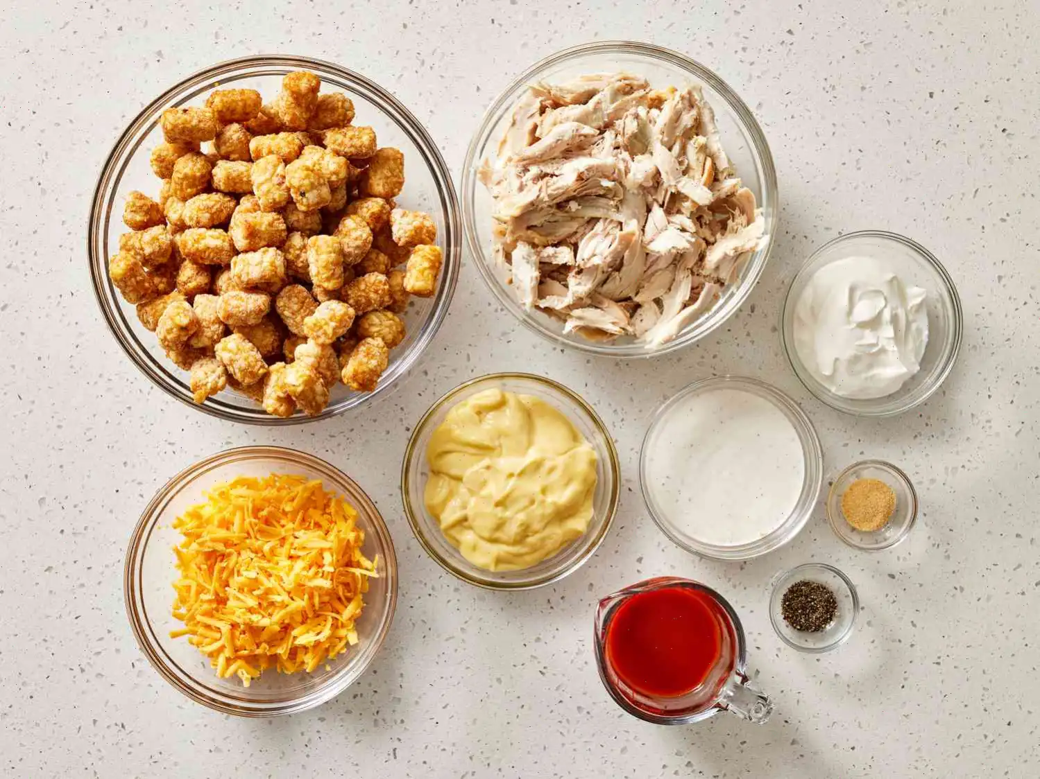 Buffalo Chicken Tater Tot Casserole Recipe