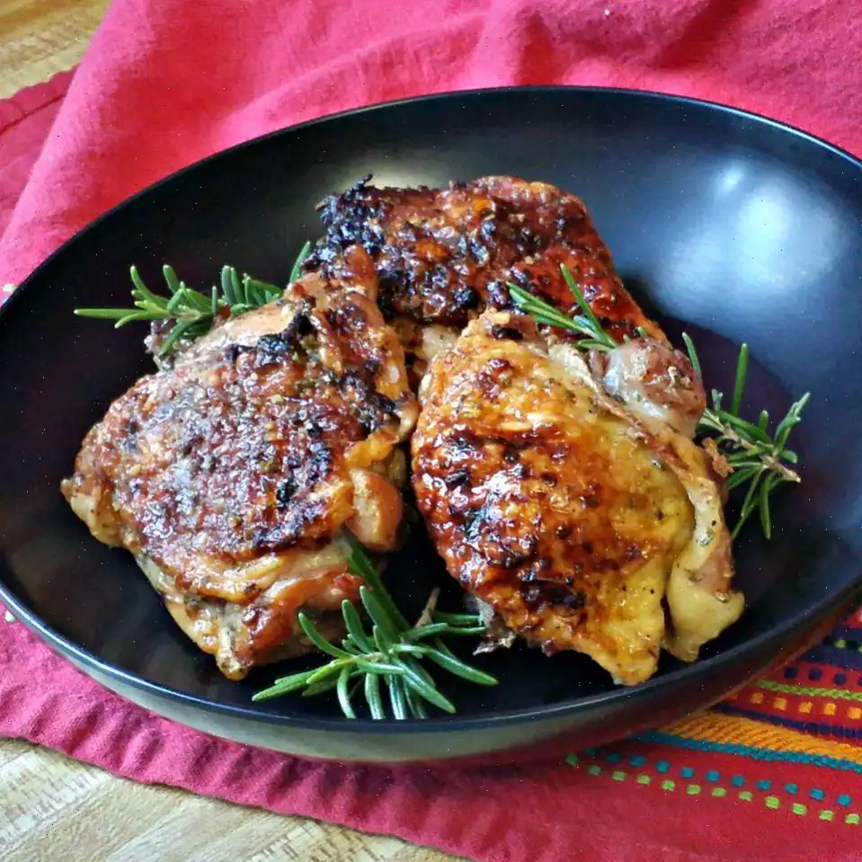 Honey Garlic Chicken with Rosemary Recipe